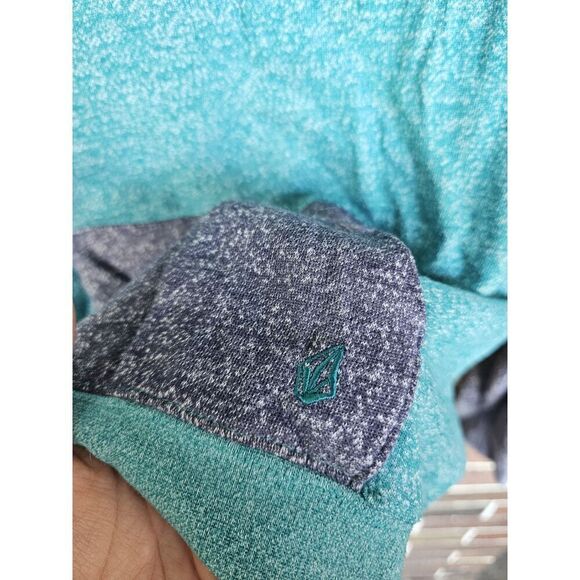 Volcom‎ Color Stack Pullover Hoodie Medium Stone Logo Casual Surf Skate - Picture 4 of 6